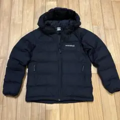 mont-bell ウィンドストッパー ダウンパーカ　140 ブラック