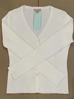 TOCCA ホワイト カーディガン XS 新品未使用品