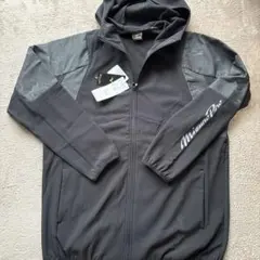 【新品】MizunoPro ブラックジャケット XOサイズ