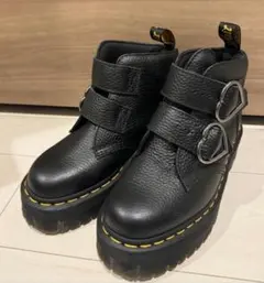 ドクターマーチン ハート バックル ショートブーツ 厚底　ＵＫ４