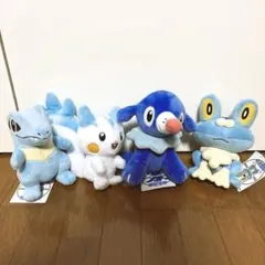 【ぬいぐるみ】 青系ポケモン 4体セット