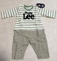 【新品、タグ付き】Buddy Lee ストライプロンパース 70cm