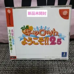 新品未開封 Piaキャロットへようこそ!! 2.5 Dreamcast