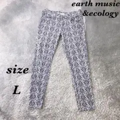 earth music&ecology (L) レディースパンツ 綿 レーヨン