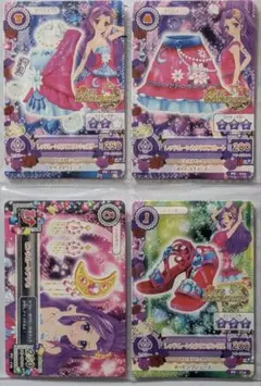 4304♤レッドステージコーデ セット 美月 アイカツ プロモーション カード 4304♤レッドステージコーデ セット 美月 アイカツ プロモーション