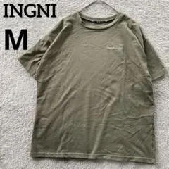 イング　INGNI オーバーサイズTシャツ　M カーキ　ゆったり　ビッグ
