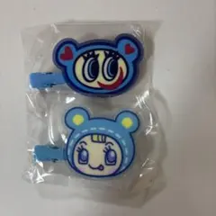 ナルミヤ アクリル前髪クリップ ヘアクリップ ガチャガチャ ブルーベリエちゃん
