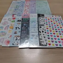 シートシールセット　13枚まとめ売り　バラ不可