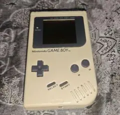 海外版 初代ゲームボーイ クリームホワイト 動作品 DMG-01 GH18 レア
