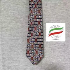 新品未使用 イタリア製 SABRINA BIANCHIシルク ネクタイ