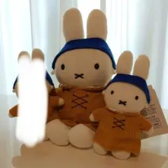 中之島美術館限定品 ミッフィー ぬいぐるみ マスコット 大1点、小1点セット 中之島美術館限定品 ミッフィー ぬいぐるみ マスコット 大1点、小1点