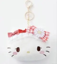 新品　青木美沙子　サンリオ　ハローキティ　 ダイカットチャーム フェイスチャーム