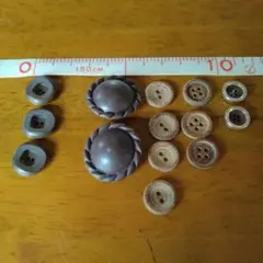ボタン　アンティーク　昭和レトロ　ビンテージ