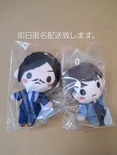 名探偵コナン セガラッキーくじG賞 ぬいぐるみマスコット諸伏景光・高明