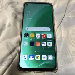格安 大容量64GB OPPO A55s 5G A102OP 専用カバー付 携帯のサムネイル
