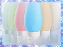 トラベルボトル Uervoton シリコン製 6本　シャンプーボトル 90ml