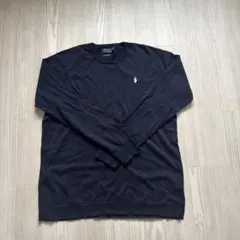 Polo Ralph Lauren ネイビー　クルーネックニット