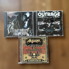 OUTRAGE HEAVY METAL THUNDER & ANTHRAX