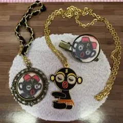 N2 IL ETAIT UNE POIS 赤ずきんのフィギュア ネックレス - メルカリ