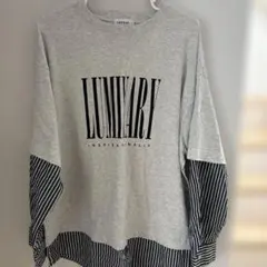LEPSIM 布帛レイヤードBIGTEE