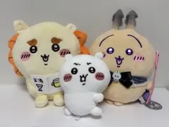 ちいかわ シーサー うさぎ あくま おすわり イヤッ ぬいぐるみ 3点セット