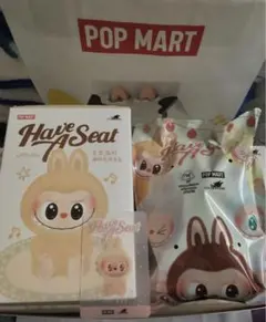 正規品LABUBU ラブブ Have a seat DADA ピンク