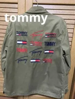 【レア】tommy jeans トミージーンズ　ジャケット　アウター　シャツのサムネイル
