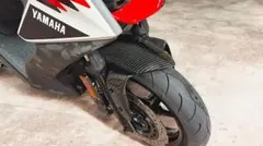 シグナスX 3型 フロントパネル リアルカーボン ダイヤカット - メルカリ