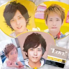 嵐 コンサートグッズ 二宮和也 ミニうちわ フォトセット リボンブレス 会場限定