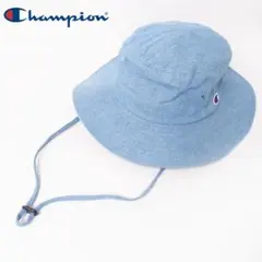 新品 Champion チャンピオン デニムアドベンチャーハット ブルー