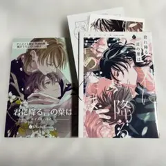 すい様専用]君に降る言の葉は アニメイト有償特典つき イズミハルカ
