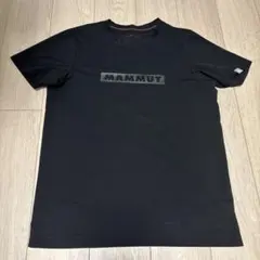 MAMMUT QD Logo Print T-Shirt 黒　L