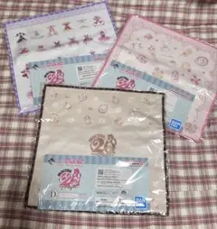 プリキュア一番くじ　ハンカチ３枚セット