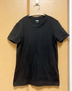 ブラック Uniqlo U ユニクロU クルーネックTシャツ Mサイズ