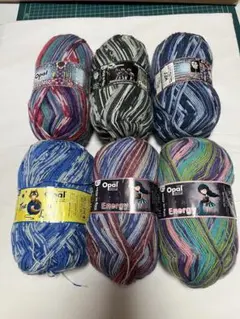 Opal 毛糸 6玉セット まとめ売り - メルカリ