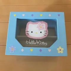 平成レトロ❣️ キティ　カオハナ　ミニトランク　缶　収納ケース　ボックス　お道具箱 平成レトロ❣️ キティ カオハナ ミニトランク 缶 収納ケース ボックス