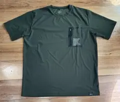 ワークマン Find-Out 冷感アクティブストレッチ半袖Tシャツ カーキ XL