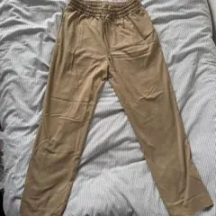 ZARA ベージュ チノパン ゴムウエスト