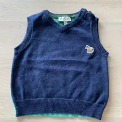 Paul Smith ベビー ベスト 18M ネイビー
