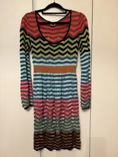 MISSONI ミッソーニ 長袖ニットワンピース（値下げしました）