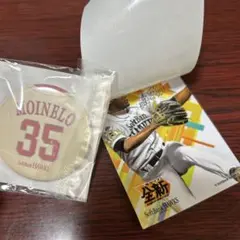 福岡ソフトバンクホークス モイネロ 投手 缶バッジ ステッカー 2点セットのサムネイル