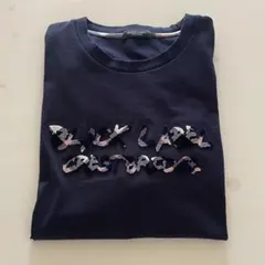 お値下げ！BLACK LABEL ブラックレーベル　Tシャツ ネイビー Lサイズのサムネイル