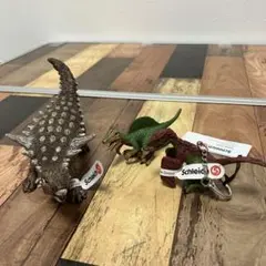 シュライヒ　恐竜フィギュア　新品未使用2体を含む計3体セット