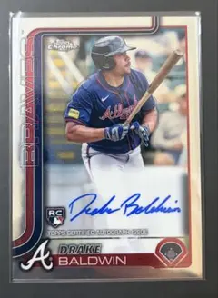 MLB Topps Chrome Drake Baldwin 直筆サインカード