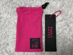 【新品未使用】PEARLY GATES ネームプレート ポーチ付きのサムネイル