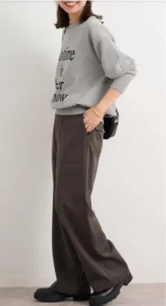 JOURNAL STANDARD ウォッシャブルウーリッシュツイルベイカーパンツ