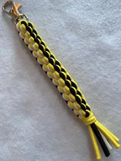ティーホルダー（ハンドメイド）イエロー/ブラック/ホワイト　タイガースカラー