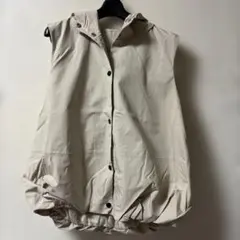 裏地、フード付きベスト(新品未使用)