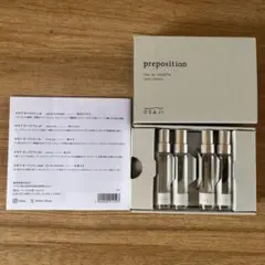 オサジ OSAJI preposition 香水 4本セット