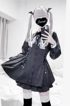 ♡DimMoire 学園セーラーセットアップ ベレー帽セット♡ - メルカリ